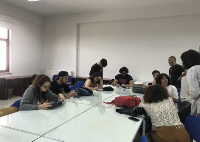 Comix&digital - Etudiants en atelier - Université de Dumlupinar 2